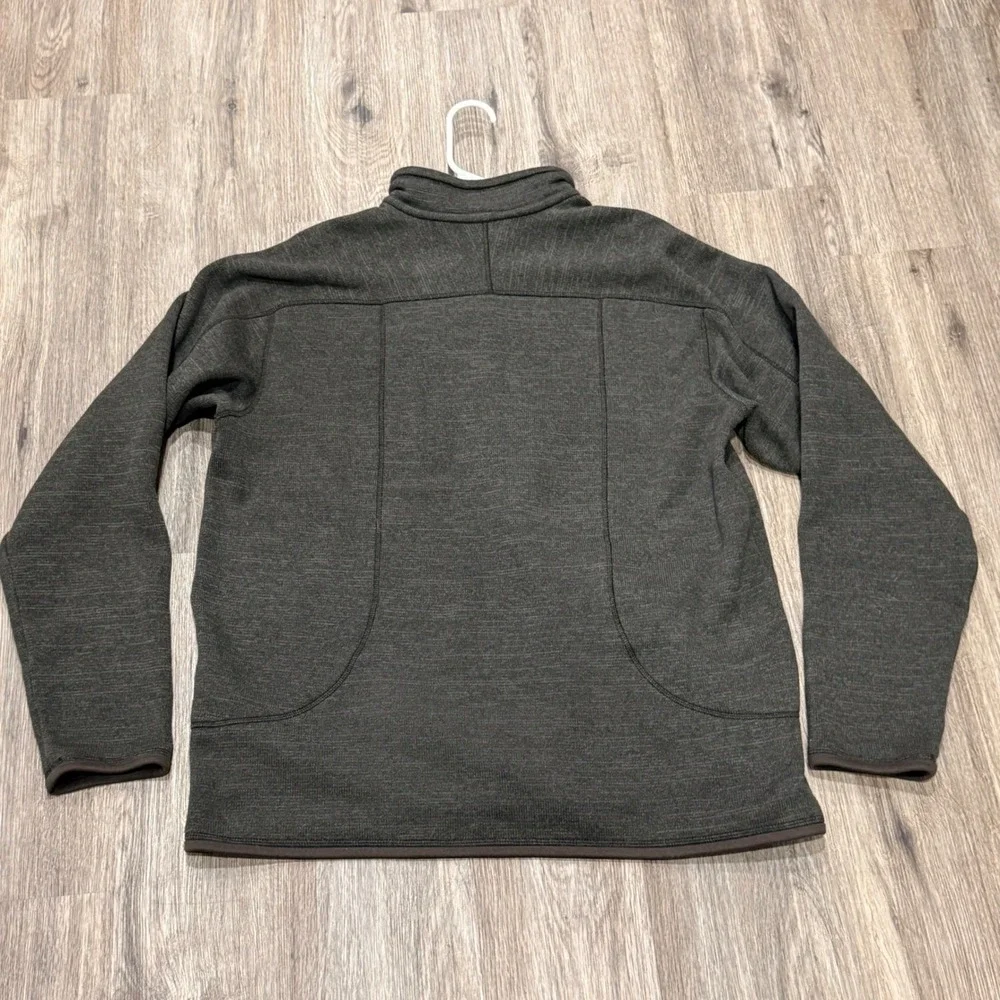 Patagonia Better Sweater Pullover Mens L Brown Excellent 1/4 Zip Fleece 25521